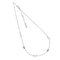 Kit Heath Desire Kiss Pearl Rhodium Plated 18? Station Necklace 90515FP