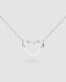 Kit Heath Love Silver Heart Fine Outline 18? Necklace 90535RP