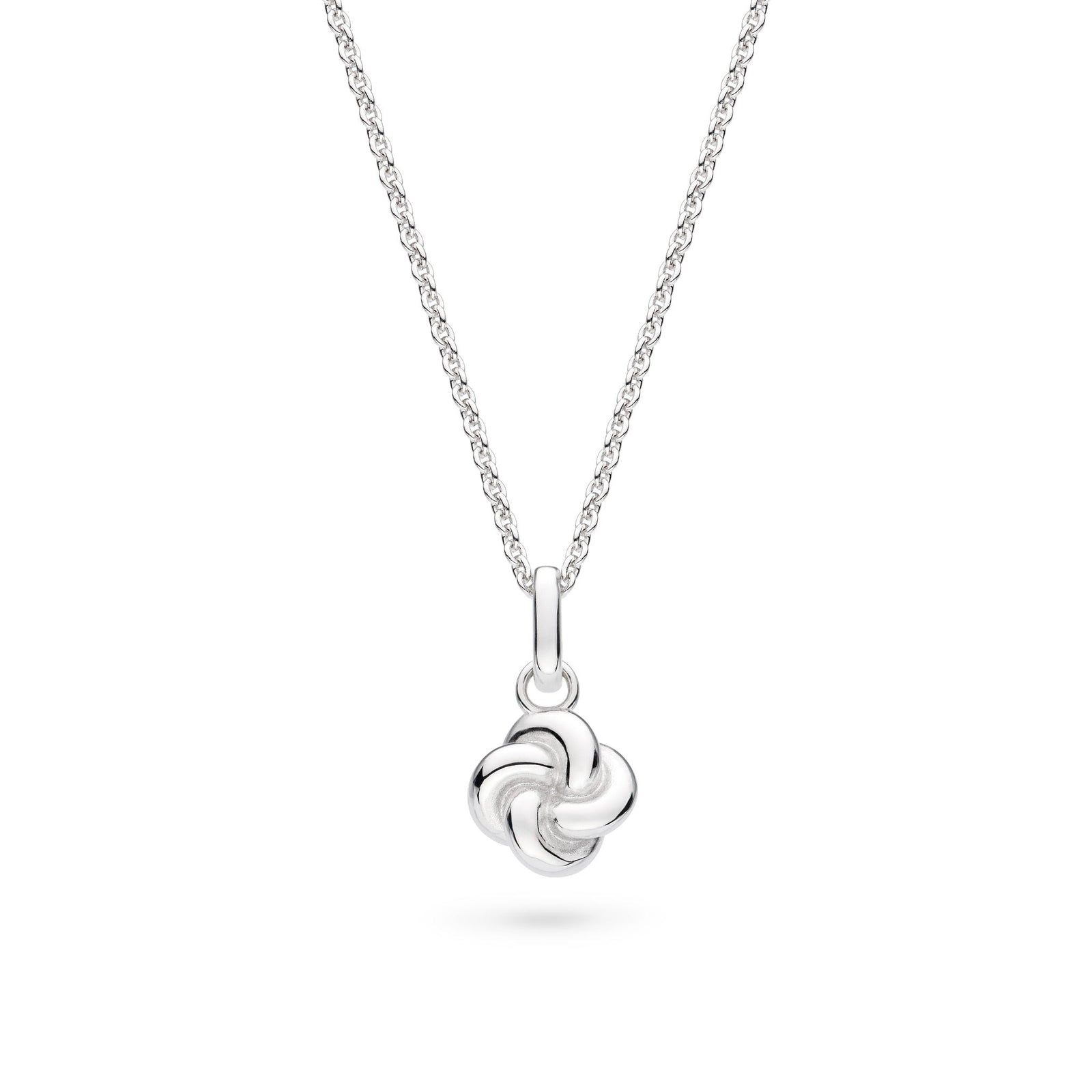 Kit Heath Marina Tide Knot Rhodium Plated 18" Necklace 91060RP