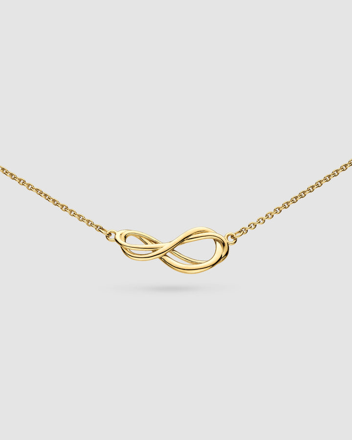 Kit Heath Infinity Mini Golden Gold Plated 17? Necklace 91160GD
