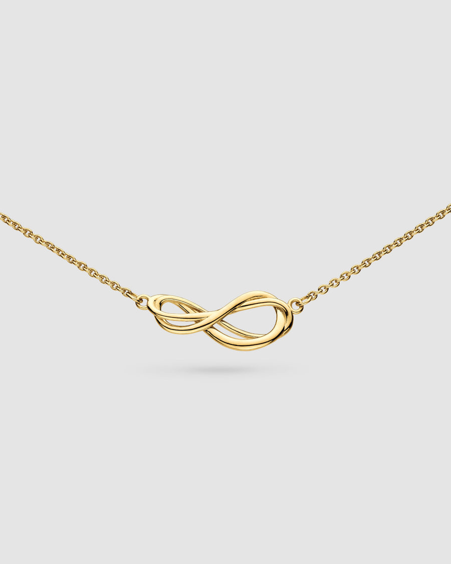 Kit Heath Infinity Mini Golden Gold Plated 17? Necklace 91160GD