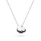Kit Heath Océane Shell Echo Rhodium Plated Spiral 18? Necklace  91213RP