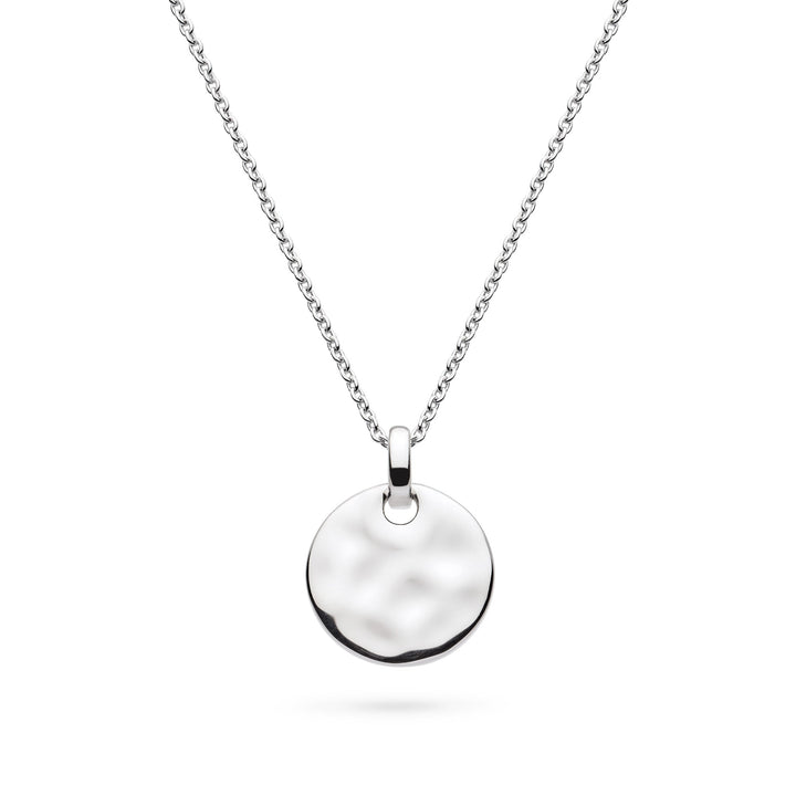 Kit Heath Mirage Reflect Rhodium Plated Round Disc 18 Necklace 91223RP