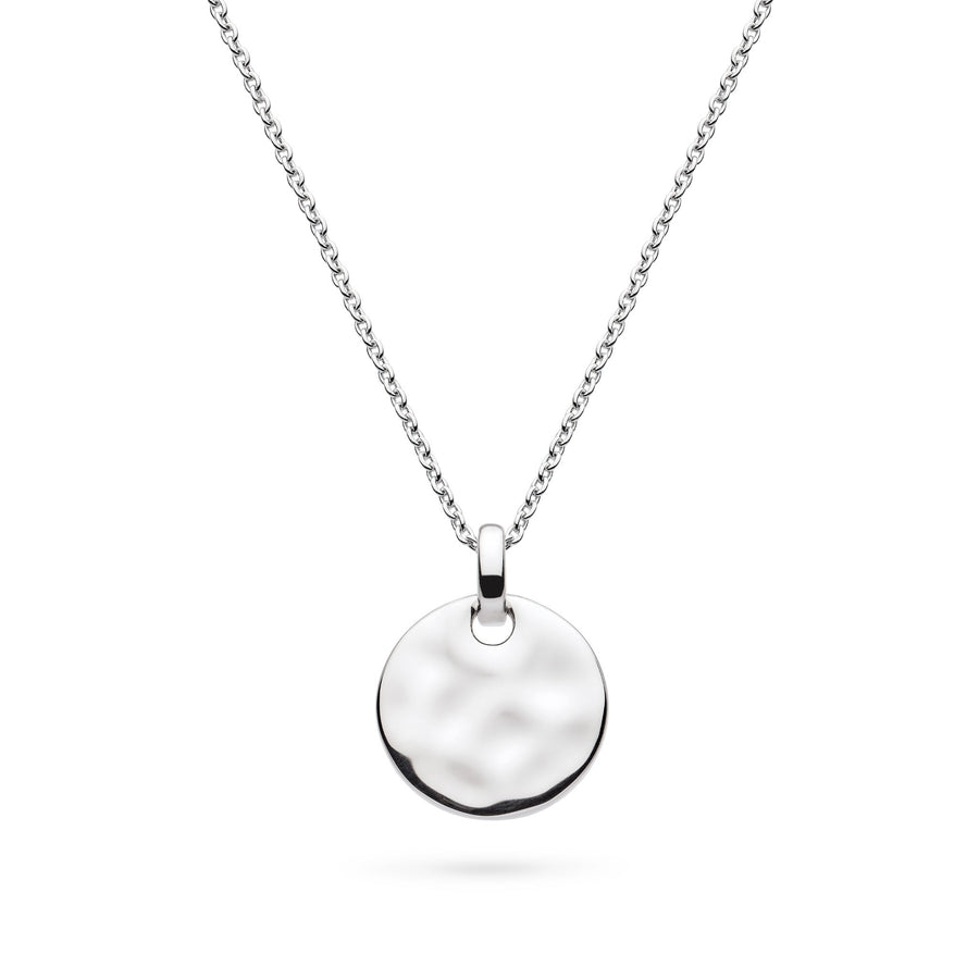 Kit Heath Mirage Reflect Rhodium Plated Round Disc 18 Necklace 91223RP