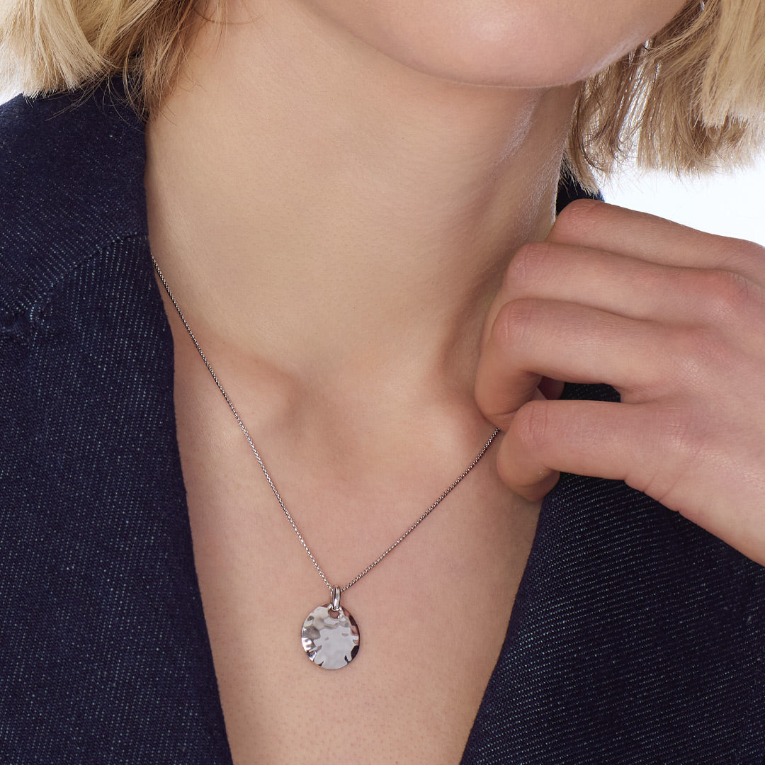 Kit Heath Mirage Reflect Rhodium Plated Grande 16-24 Slider Necklace 91224RP