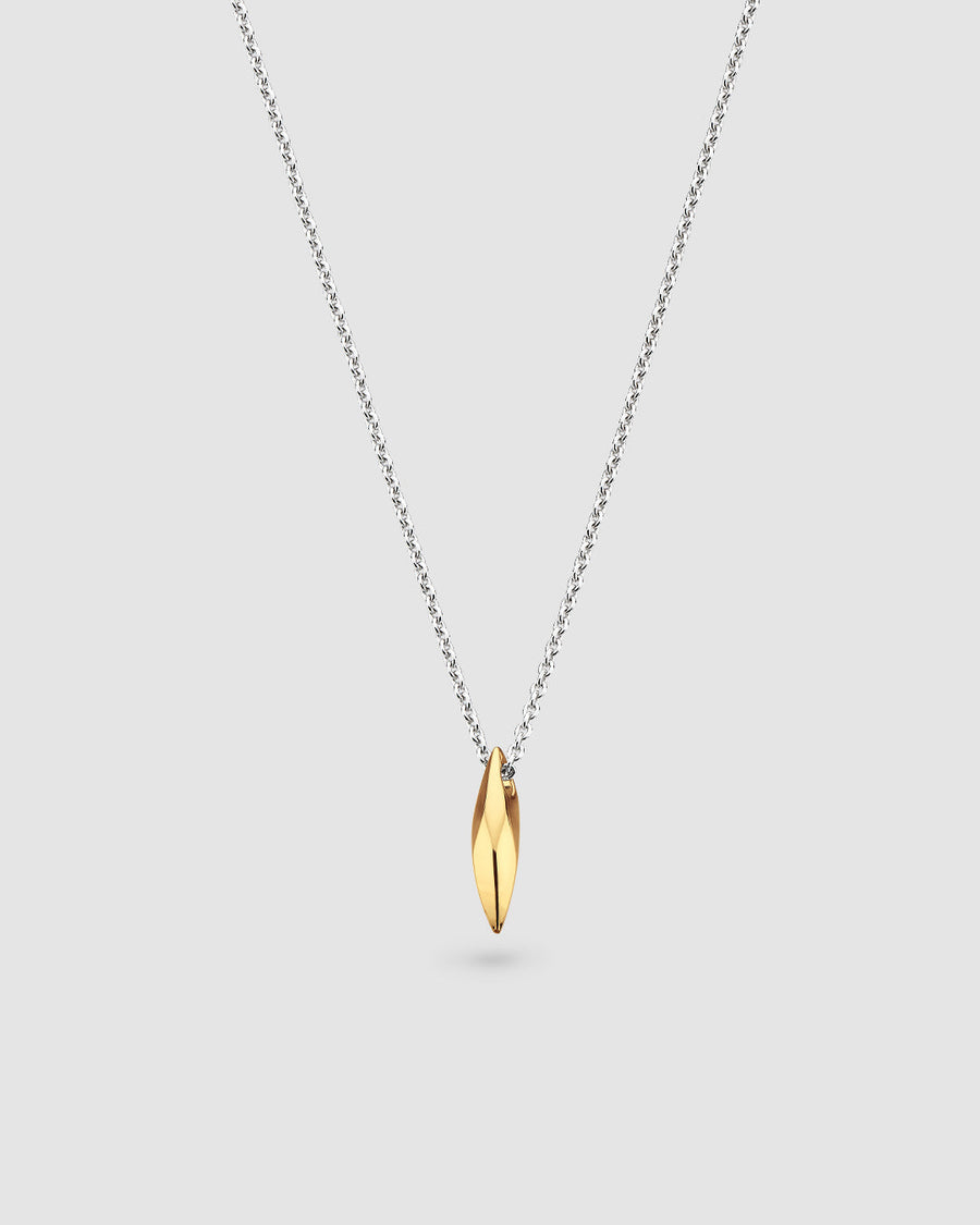 Kit Heath Glint Golden Gold Plated Two-Tone Mini 18? Necklace 91252GRP