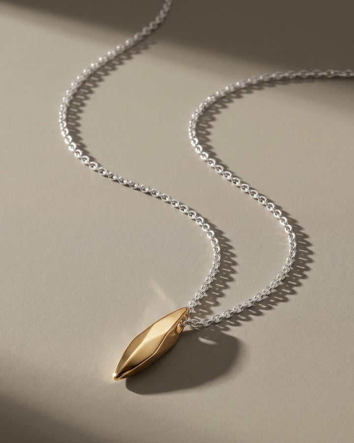 Kit Heath Glint Golden Gold Plated Two-Tone Mini 18? Necklace 91252GRP
