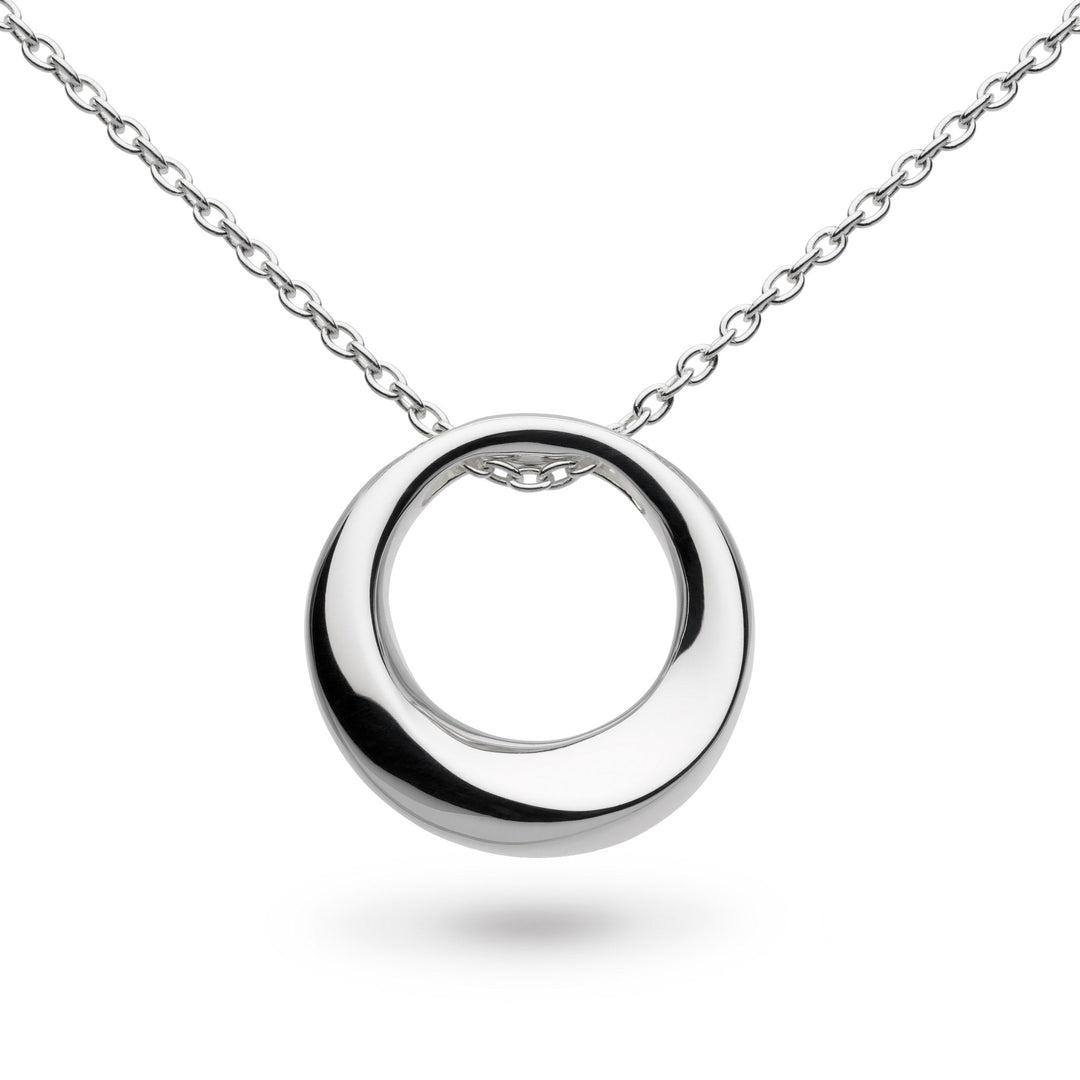 Kit Heath Bevel Cirque Rhodium Plated 20" Necklace  9187RP