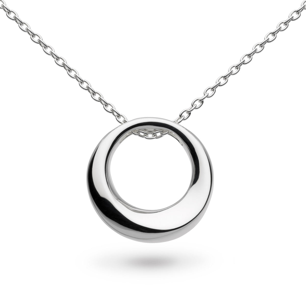 Kit Heath Bevel Cirque Rhodium Plated 20" Necklace  9187RP