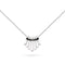 Kit Heath Array Rhodium Plated Dangle 18 Necklace 91890RP