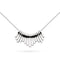 Kit Heath Array Rhodium Plated Luxe Dangle 18 Necklace 91891RP