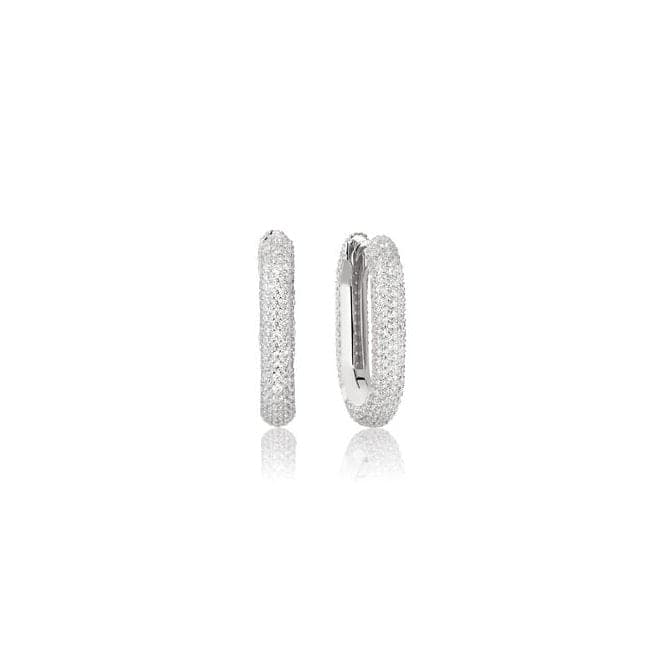 925 Sterling Silver Capri Medio Earrings SJ - E62011 - CZ - SSSif JakobsSJ - E62011 - CZ - SS