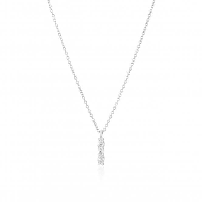 925 Sterling silver Ellera Ovale Piccolo Necklace SJ - N2414 - CZSif JakobsSJ - N2414 - CZ
