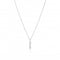 925 Sterling silver Ellera Ovale Piccolo Necklace SJ - N2414 - CZSif JakobsSJ - N2414 - CZ