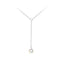 Dew 6mm Shell Pearl Lariat 18" Necklace 93104SHP