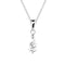 Dew Zirconia Snake Pendant 94852CZ