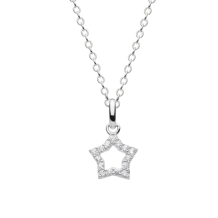 Dew Zirconia Open Star Pendant 94870CZ