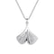 Dew Ginkgo Leaf Pendant