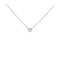 Dew Round CZ 18 Inch Necklace