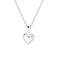 Dew Zirconia Mini Smooth Heart Pendant 97013CZ