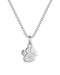 Dew Paw Print P Pendant