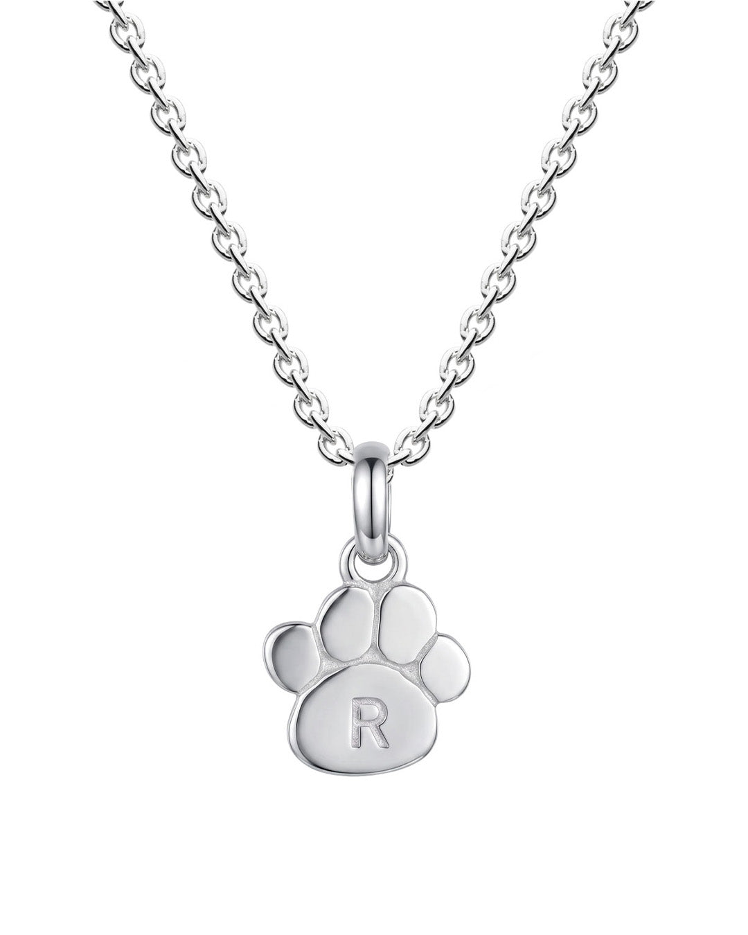 Dew Paw Print R Pendant