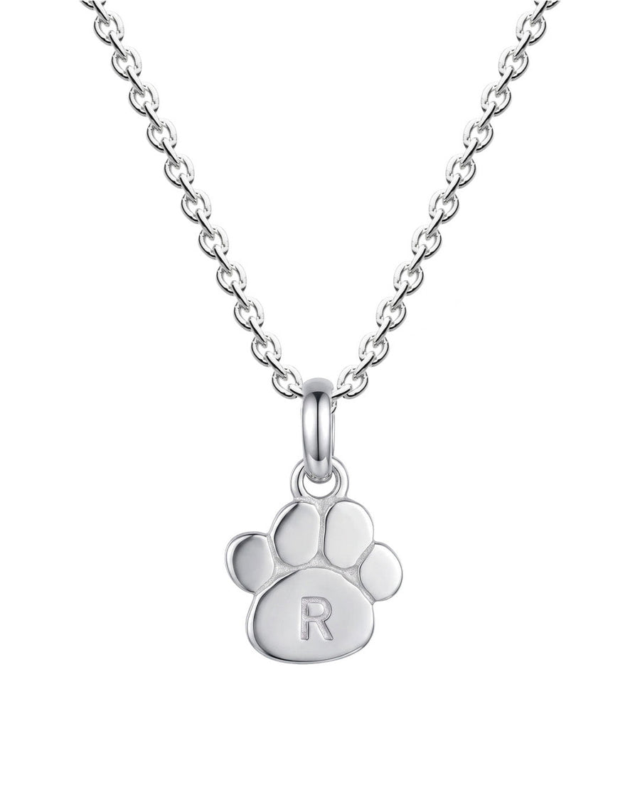 Dew Paw Print R Pendant 9857HPR