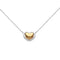 Kit Heath Heart of Gold Rhodium Gold Plated 18" Necklace 99001GRP
