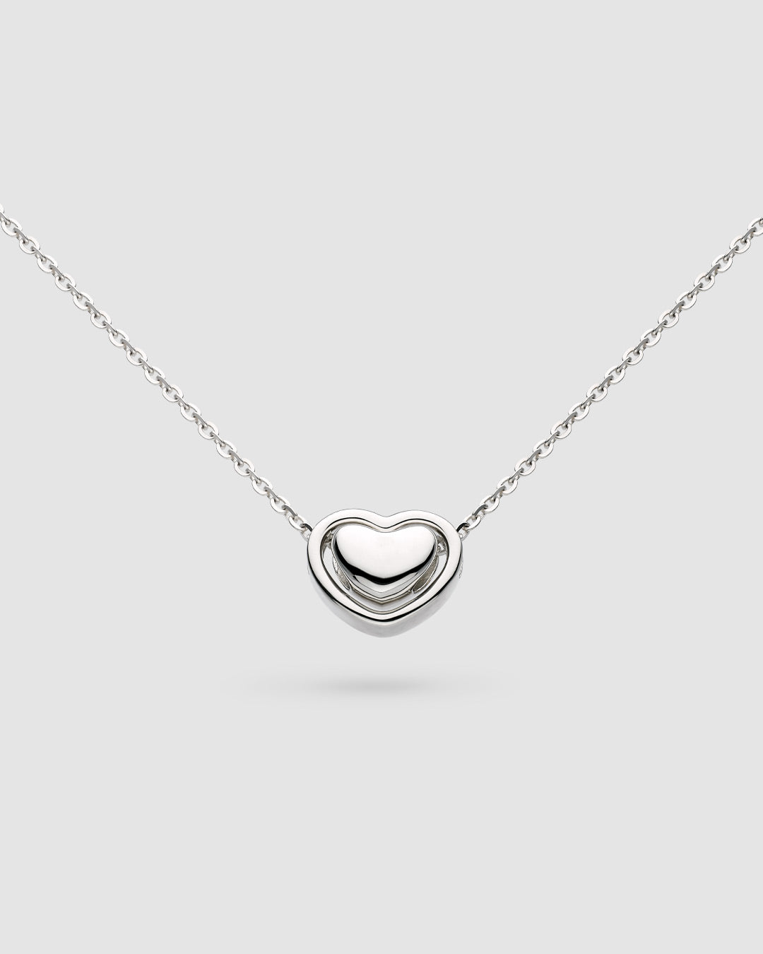 Kit Heath Love Silver Heart 18? Necklace 99001RP