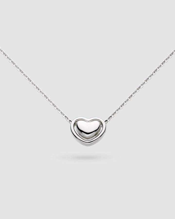 Kit Heath Love Silver Heart 18? Necklace 99001RP