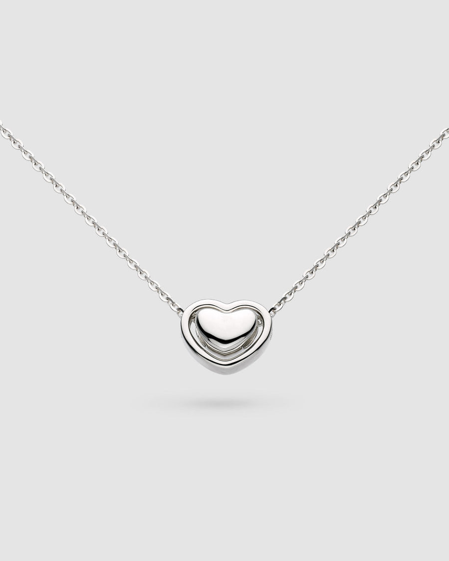 Kit Heath Love Silver Heart 18? Necklace 99001RP