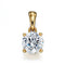 9ct April Cubic Zirconia Pendant GP2235Elements GoldGP2235