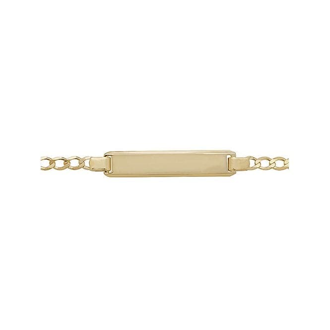 9ct Baby Id Bracelet BR126Acotis Gold JewelleryBR126