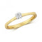 9ct Diamond 4 Claw Solitaire Gold Rings RD608Diamond JewelleryRD608/J