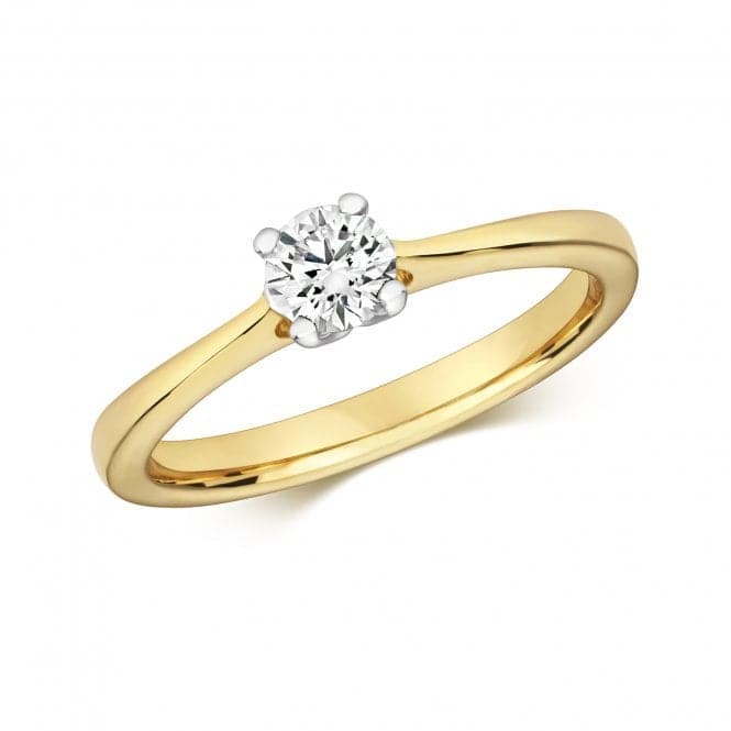9ct Diamond 4 Claw Solitaire Gold Rings RD619Diamond JewelleryRD619/J