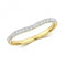 9ct Diamond Curve Gold RD818Diamond JewelleryRD818/J