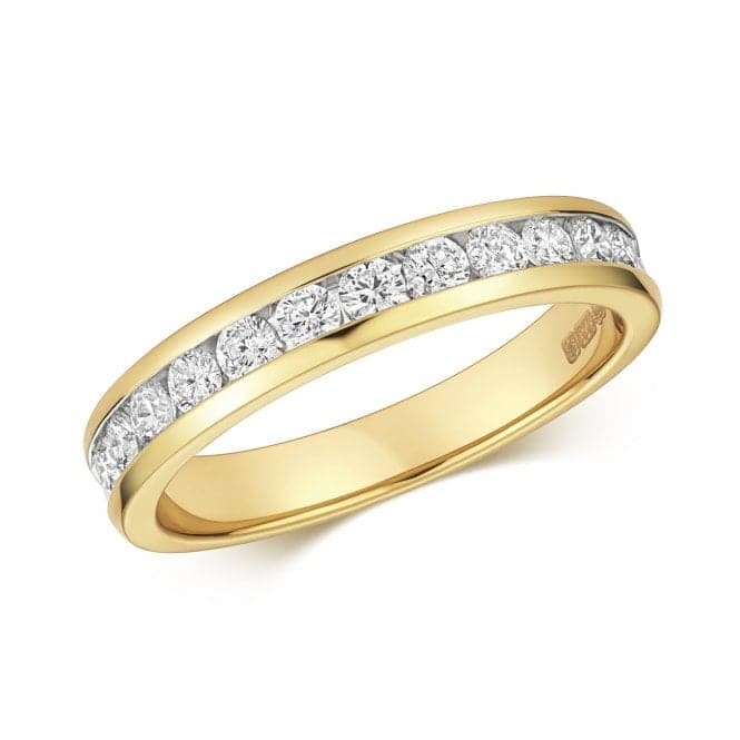 9ct Diamond Half Eternity Gold Rings RD572Diamond JewelleryRD572/J