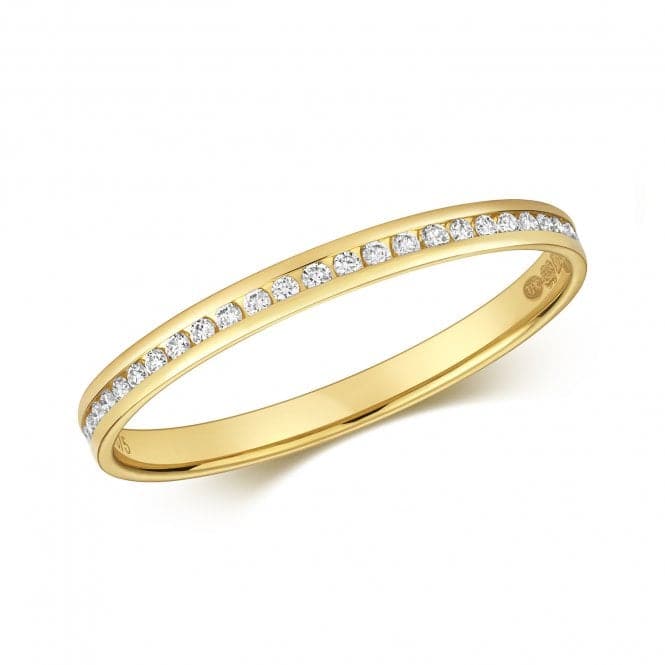 9ct Diamond Half Eternity Gold Rings RD583Diamond JewelleryRD583/J