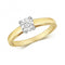 9ct Diamond Illusion Set Solitaire Gold Rings RD500Diamond JewelleryRD500/J
