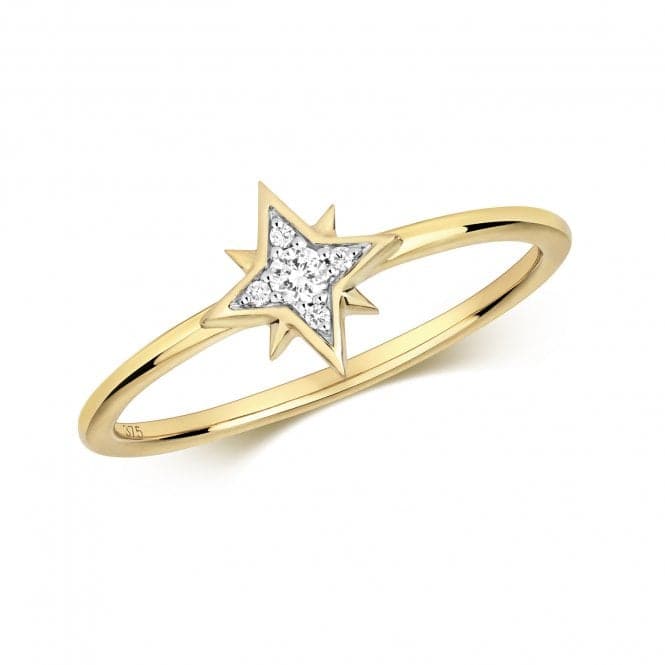 9ct Diamond Northern Star Gold RD822Diamond JewelleryRD822/J