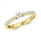 9ct Diamond Solitaire Set Shoulders Gold Rings RD625Diamond JewelleryRD625/J