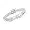 9ct Diamond Solitaire Set Shoulders White Gold Rings RD626WDiamond JewelleryRD626W/J