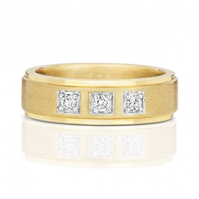 9ct Diamond Wedding 3D Edge 6.0mm Ring RD704Wedding BandsRD704/J