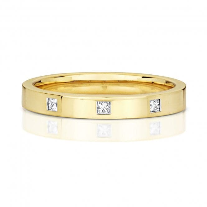 9ct Diamond Wedding Pc/3D 2.7mm Ring RD713Wedding BandsRD713/J
