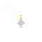 9ct Gold 5.8mm 0.75ct Look Pendant PD142Diamond JewelleryPD142
