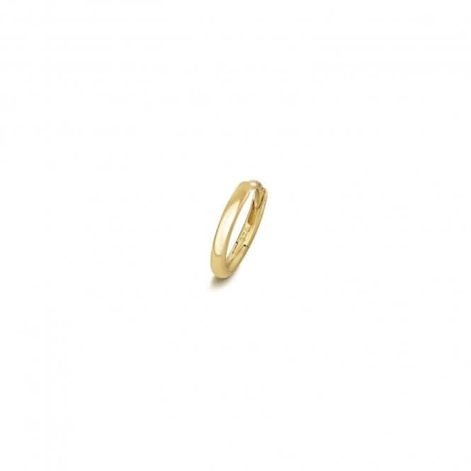 9ct Gold Cartilage Earring Solid Round Tube ES2001Acotis Gold JewelleryES2001 - 06