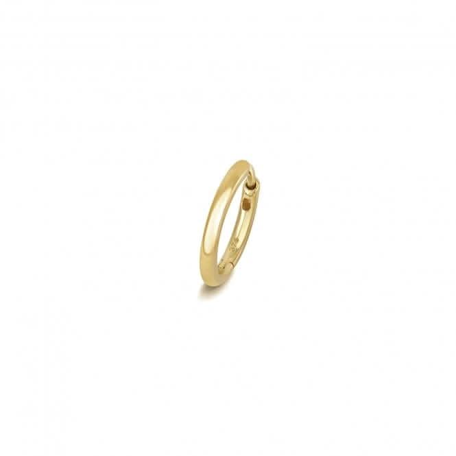 9ct Gold Cartilage Earring Solid Round Tube Long Post ES2002PAcotis Gold JewelleryES2002P - 08