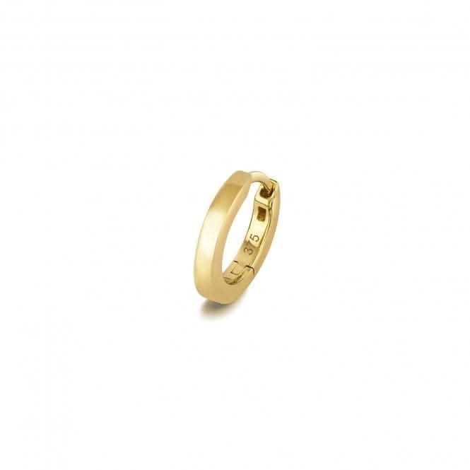 9ct Gold Cartilage Earring Solid Sq Tube ES2005Acotis Gold JewelleryES2005 - 06