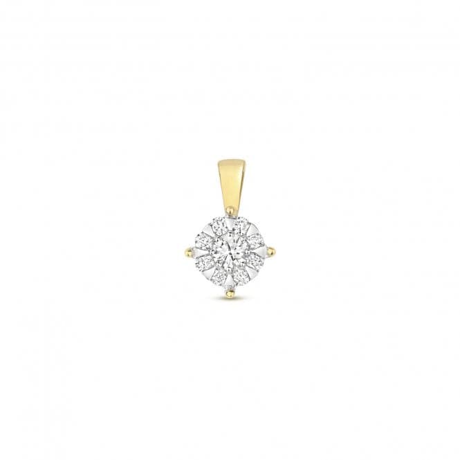 9ct Gold Diamond Brilliant Range Pendant PD128Diamond JewelleryPD128