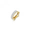 9ct Gold Diamond Cartilage 2 Rows Single Hoop ED930Diamond JewelleryED930